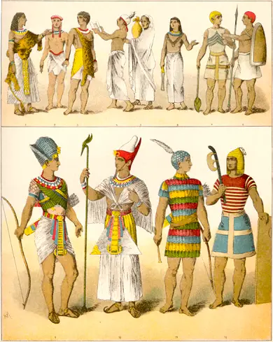 ancient egyptian clothing egypt clothes dress linen ancientegyptianfacts